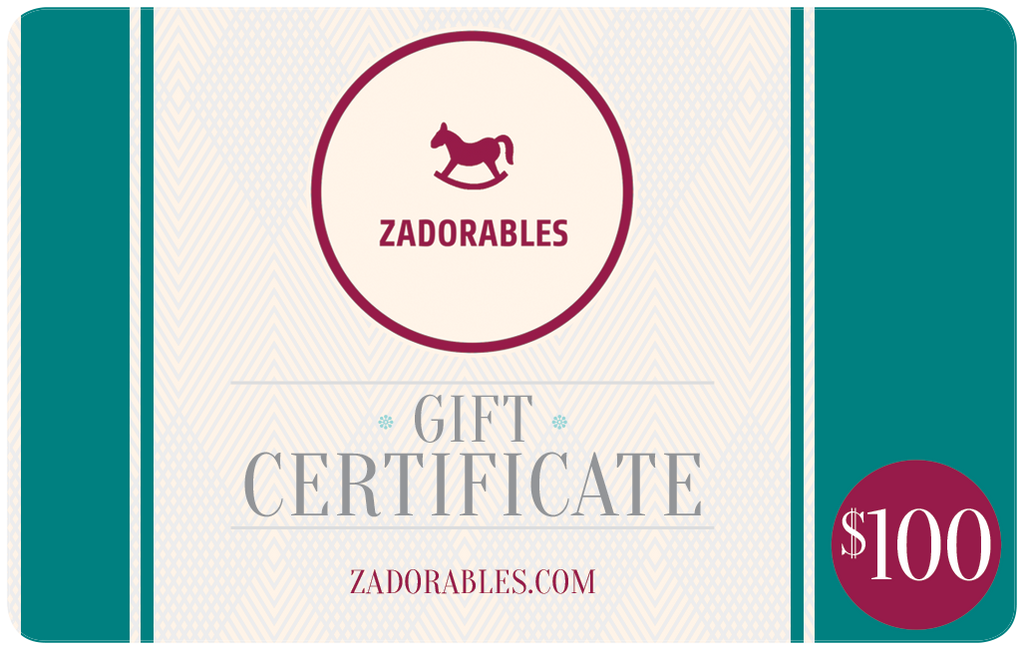 zadorables-2.myshopify.com Gift Certificate in $100.00 CAD