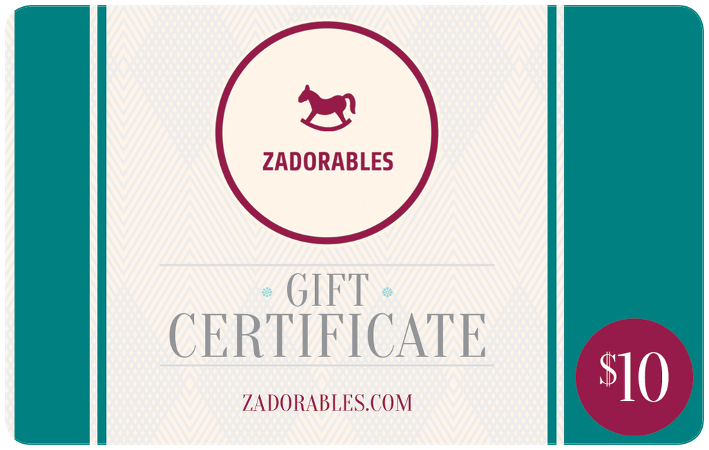 zadorables-2.myshopify.com Gift Certificate in $10.00 CAD