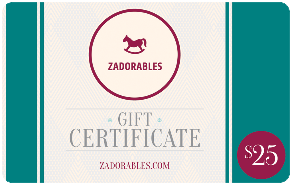 zadorables-2.myshopify.com Gift Certificate in $25.00 CAD